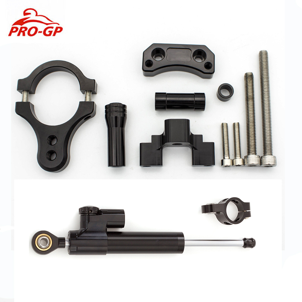 CNC Aluminum Motorcycle Steeri - Steering Damper Stabilizer Kit Cnc ulasan dan harga