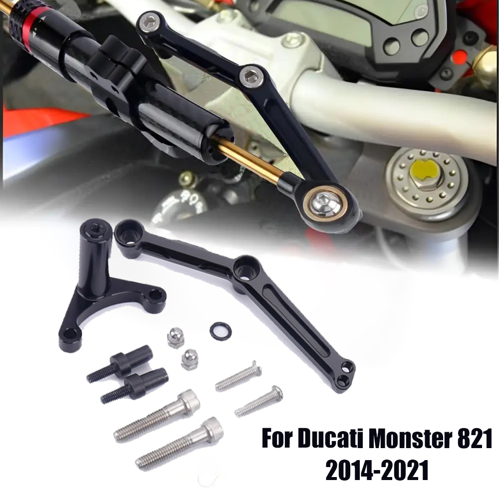 Motorcycle Accessory CNC  Damp - Steering Damper Stabilizer Kit Cnc ulasan dan harga